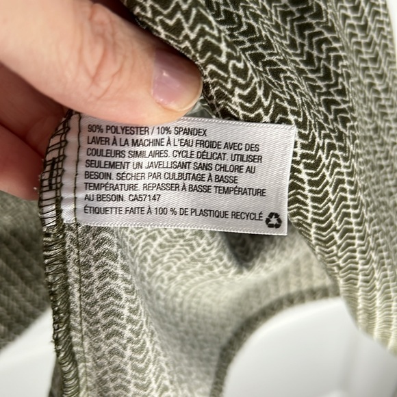 Merona Olive Green Dress / Large - Picture 3 of 7